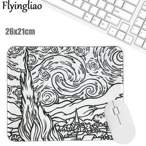 Starry Sky Mouse Pad Desk Pad Laptop Mouse Mat for Office Home PC Computer Keyboard Cute Mouse Pad Non-Slip Rubber Desk Mat