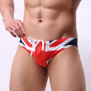 Herren-Bademode, Herren-Bikini, brasilianische Badehose mit UK-Flagge, sexy Mini-Badehose, Jungen-Badeanzug, Badeanzug, Strandshorts AUS