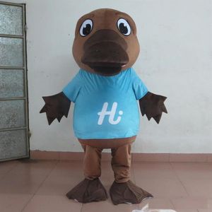 2019 High quality Platypus fur mascot costume for adult duckbill plush mascot suit for 279e