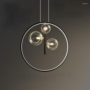 Pendelleuchten Klassische Freizeit Wind Eisen G9 Design Lichter Metallischer Glanz Hängelampe Bar Dekoration Suspend Cafe Pendend