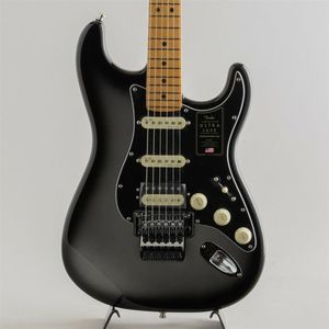 Amerikanische Ultra Luxe St Floyd Rose Silverburst M E-Gitarre, wie auf den Bildern, 248 V