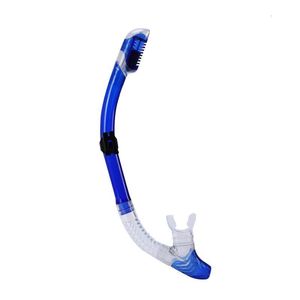 Snorkels Sets Absolute Skin Dive Dry Snorkel Silicone Free Diving Snorkeling Equipment Breathing Tube Swimming For Adult 230713