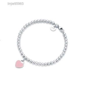 Perlen-Charm-Armbänder für Damen, 925er-Sterlingsilber, Top-Qualität, Rot, Rosa, Blau, Grün, Charms, Designer-Schmuck, Geschenk für Damen, mit Original-Beutel 22222