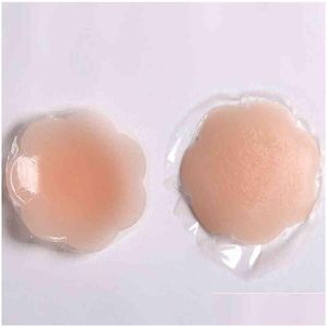 Pettorale Sile Donna Capezzolo Er Riutilizzabile Ers Charm Boob Tape Silice Gel Sticker Pezon Womans Accesoires Vtmtb1761 Drop Delivery Heal Dhsxq