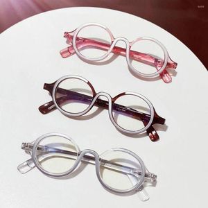 Sonnenbrille Anti-Blaulicht-Brille für Damen und Herren, leichte optische Brillen, modisch, klassisch, runder Rahmen, blaue Blockierung