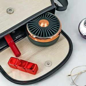 Ventilatori elettrici Ventilatore elettrico da scrivania USB per tavolo da tavolo Raffreddatore d'aria silenzioso regolabile a tre velocità