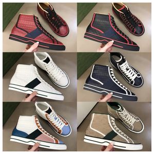 Buty Projektanci Tennis 1977 Sneaker Canvas Bue Bue Beige Blue Mased Jacquard Jacquard Denim Women Buty Ace Gumowa Sole Haftowane Vintage Casual Sneakers259