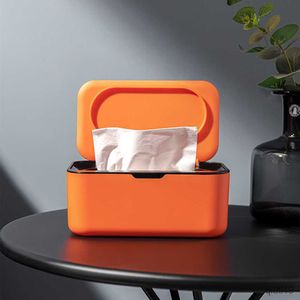 Tissue Boxes Napkins Wet Wipes Storage Box with Lid Home Desktop Tissue Dispenser Napkin Case Holder Portable Wet Tissue Box For Car Wipe Organizer R230714