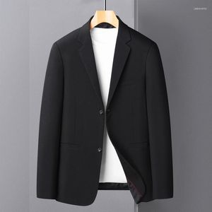 Men's Suits High Quality Blazer Elegant British Style Fashion Business Party Groomsmen Dress Casual Job Interview Formal Suit Jacket