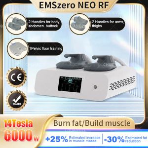 Emszero Slimming Hi-Emt neo nova 14 Tesla 6000W EMS Body Muscle Sculpt Машина таза стимулирует радиочастотное оборудование для салона