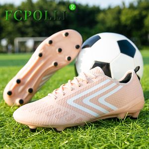 Elbise ayakkabıları erkek açık futbol ayakkabıları anti -slip çim futbol ayakkabıları büyük çocuk tasarımcısı uzun başlık futbol spor ayakkabı futbol eğitmenleri 230714