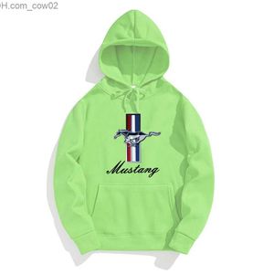 Men's Hoodies Sweatshirts Men's Socks Ford Mustang Printed Hoodie Men's Leisure Sports Hoodie Printed Wool Super Dalian Hoodie Sweater Z230720