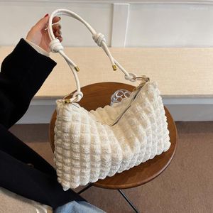 Bolsas de noite Diamond Lattice Bolsa de ombro feminina Hobos Crossbody Casual Bolsa feminina Design de luxo Bolsas grandes femininas Axila