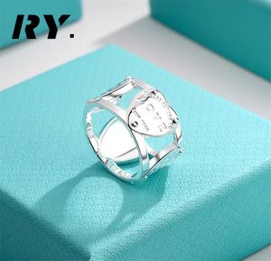 Двойное качественное качество обручальных колец обручальное кольцо 925 Серебряные ювелирные украшения для паров для мужчин женщин Валентина039S 3514114