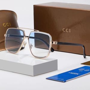 Designer Letter G Solglasögon Mense Womens Glasses Classic Square Large Frame Vintage Metal Sun Glasses Men Summer UV Protection Driver Solglasögon