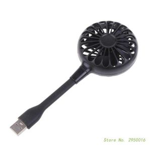 Electric Fans Mini USB Fan Flexible Cooler Laptop PC Portable Cooling Fan för bärbar dator Desktop PC Computer Energy-Saving-studenter