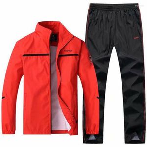 Men's Tracksuits Sportswear Fall 2-piece Jacket Pants Jogging Basketball Training