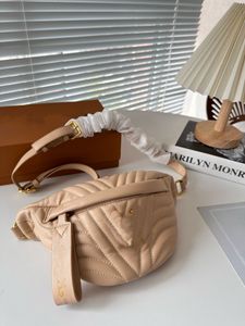 2023 NOWOŚĆ TORBY Crossbody Women Men Designer luksusowa fala miękka skórzana torby na ramię kosmetyczne portfel moda wszechstronna