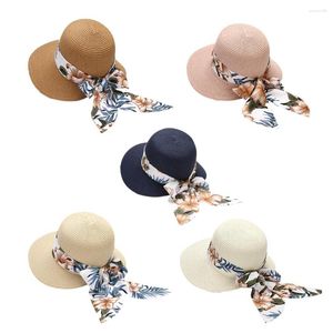 Cappelli a tesa larga Cappello da sole da donna in fibra - Ed elegante Facile da pulire Durevole per le donne Cappellini da donna Cachi