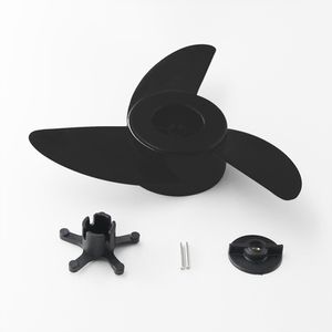 Beach accessories Threeblade Propeller Replacement Watersnake Black Easy To Install Electric Motor For ET44L ET54L D65 Outboard 230713