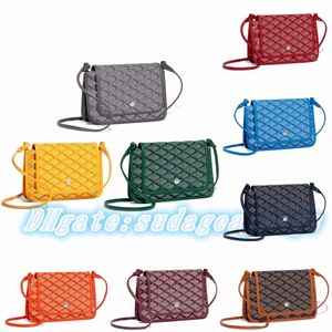 Klasik flep debriyaj woc bayan tasarımcısı messenger çantası gerçek deri erkek mini bagaj çantaları lüksler kılıflar çapraz vücut çantaları cüzdanlar seyahat omuz çantası organizatör