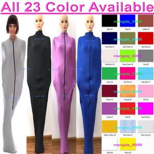 Sexy Donna Uomo Mummia Costumi Sacco a pelo con maniche interne Unisex 23 colori Lycra Spandex Collant Sacchi per il corpo Sacchi a pelo Cat284k