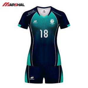 Andra sportiga goda män Volleyball Uniform Sports Suit Female Can Custom SubliMation Breattable Volley Ball Clothing Jersey 230713