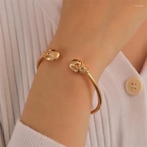 Bangle Personality Fashion Trend ins стиль стиль призрак -голова черепа браслет женский