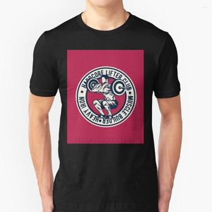 Męskie koszule T Hardcore Lifter Club Vintage koszulka okrągłe kołnierz krótkie koszulki z rękawem