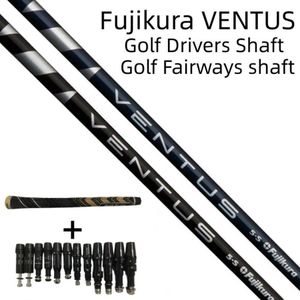 Club Heads Golf Drivers Shaft Versione aggiornata Fujikura Ventus blueblackred S R Flex Graphite Shafts Manicotto e impugnatura di montaggio gratuiti p230713