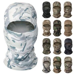 Bandanas Multicam Taktische Sturmhaube Militärische Vollgesichtsmaske Schildabdeckung Radfahren Armee Jagdhut Tarnschal