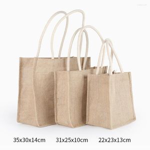 Shopping Bags Women Student Cotton Linen Fashion Shoulder Tote Handbag Eco Large Capacity Canvas Purse Pouch