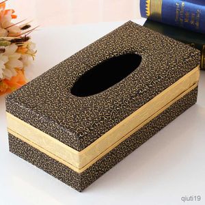 Tissue Boxes Napkins Faux Leather Home Car Tissue Box Storage Case Hotel Restaurant Paper Holder Car Organizer Decoration Tools Office Home Decoratio R230714