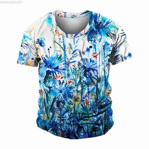 Herr t-shirts pojke 9 herrar sommar mode casual fäst 3d digital tryck t shirt kort ärm topp anime t skjortor medelstora skjortor för män l230713