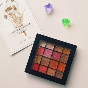 Prato de purê de batata com 16 cores Perolado Espumante Macarrão Molhado Maquiagem Paleta de Sombras Beauty Glazed 230714