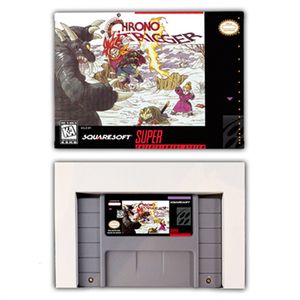 Festplatten-RPG-Spiel für Chrono Trigger – Spielkassette mit Box für USA NTSC-Version 16-Bit-SNES-Konsole 230713