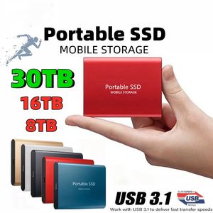 Sabit Sürücüler Yüksek Hızlı SSD 2 TB Mobil Katı Hal Sert Diskleri USB 3.1 2TB 4TB 8TB 16TB SSD Sabit Sürücü Dizüstü Bilgisayar Defteri 230713 için Harici Depolama