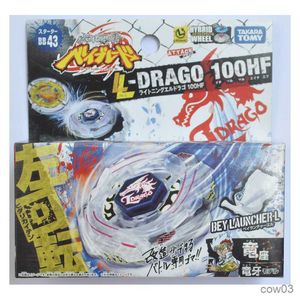 4d Beyblades Takara Tomy Beyblade Metal Battle Fusion Top BB43 L- Drago 100HF с легкой пусковой установкой R230714