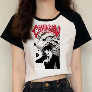 Men's T Shirts Chainsaw Man T-shirts Men Graphic Funny Tee Designer Manga Anime Clothing