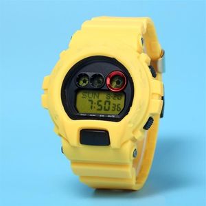 6900 Waterproof Watch Quartz Watch Watch DZ7333 Digital LED Display Wszystkie funkcje mogą być obsługiwane na świecie 273H