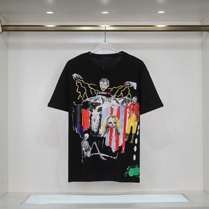 Camiseta de grife masculina de verão para homens casuais e camisetas femininas estampadas xadrez camisas de manga curta que vendem roupas de hip-hop masculinas de alta qualidade. Tamanho europeu S-XL