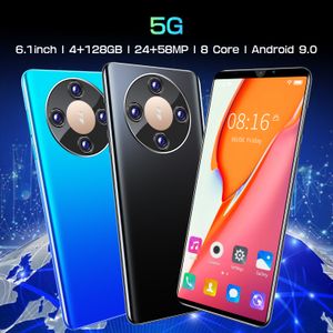 6.1 inch smartphone cross-border mobile phone 4+128G high-definition screen, foreign trade agency, 8 cores, Android 9 in stock