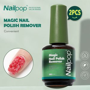 Nail Gel NailPop Fast Remover Tips Polska blötläggning av Clean UV Magic Manicure Art Tool 230714
