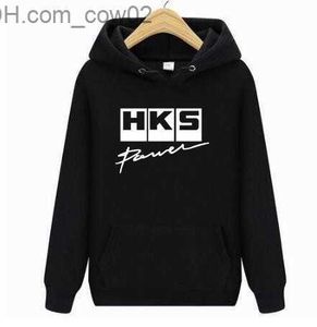 Męskie bluzy bluzy męskie skarpetki Modne samochody Hks Bluet Męski rękaw Europejski bluza z kapturem Męska Bluza Hip Hip Hop Bluza plus rozmiar S-4xl Z230714