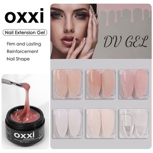 Nail Gel OXXI 56ml UV Extension Semipermanent Builder Varnish Manicure Poly Nails Gellac Acryl Polish Easy Building Enamels 230714