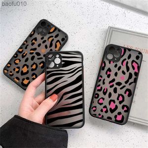 moskado TPU Fashion Leopard Pattern Phone Case para iphone 11 Pro Max 12 13 Mini X XS Max 7 8 Plus Capa protetora para celular L230619