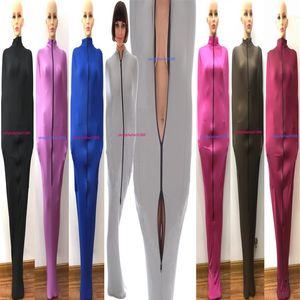 Unisex-Schlafsack-Mumienkostüme mit internen Armärmeln, sexy 17-farbige Lycra-Spandex-Körpertaschen, Schlafsäcke, Catsuit-Outfit, Hallo264p