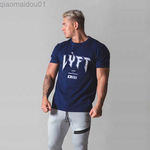 Męskie koszulki Nowa Japonia marka Mężczyzn T Shirt Fitness Koszulka Mężczyzn Mężczyzn T-shirt O-Neck Bawełny kulturystyka