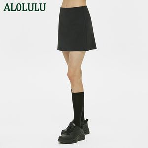 Al0lulu Yoga sportkjolshorts a-line kjol yogakjolar