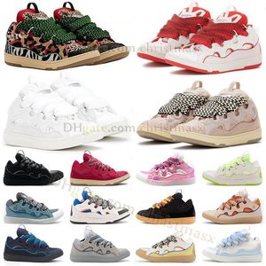 Neue Mode-Freizeitschuhe, Mesh-Gewebe, Schnürung, Rosa, Leopard, Dreifach, Weiß, Rot, Grau, Schwarz, Lila, Leder, klassischer Schuh, Nappa-Prägung, Scarpe Chaussure mit Box